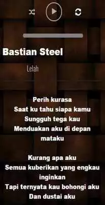 Play Lagu Bastian Steel Mp3 + Lirik