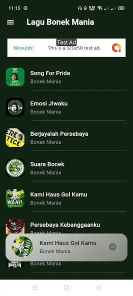 Play Lagu Bonek Mania  and enjoy Lagu Bonek Mania with UptoPlay