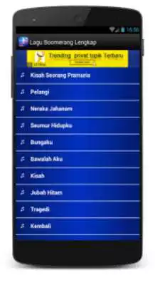 Play lagu boomerang lengkap