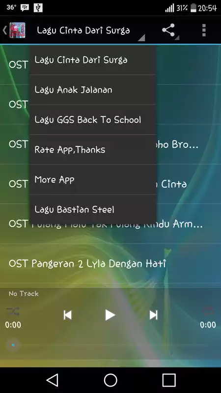 Play Lagu Cinta Dari Surga