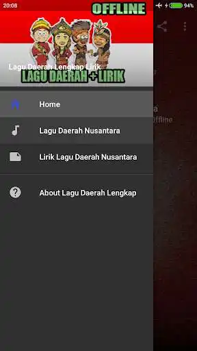 Play Lagu Daerah Lengkap Mp3 Offline  and enjoy Lagu Daerah Lengkap Mp3 Offline with UptoPlay
