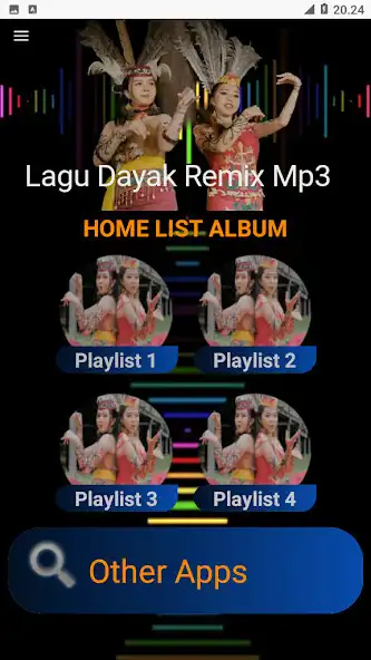 Play Lagu Dayak Remix Offline as an online game Lagu Dayak Remix Offline with UptoPlay