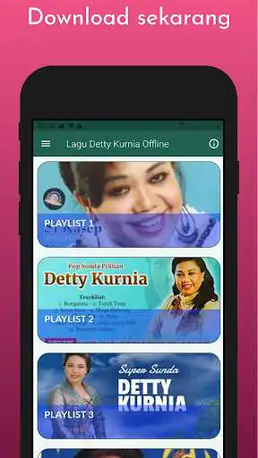 Play Lagu Detty Kurnia Offline  and enjoy Lagu Detty Kurnia Offline with UptoPlay