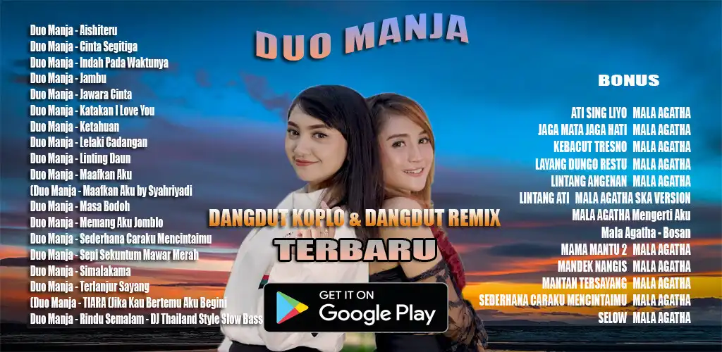 Play Lagu Duo Manja Full Album  and enjoy Lagu Duo Manja Full Album with UptoPlay