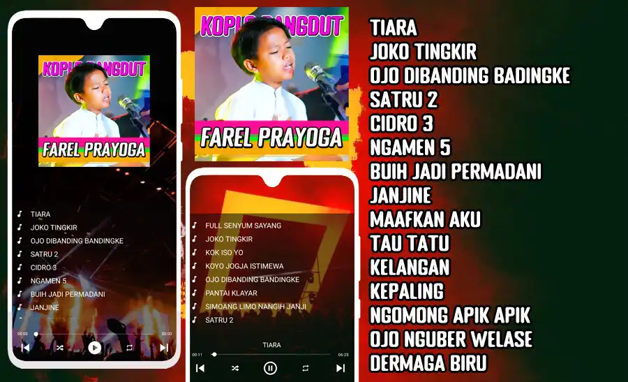 Play Lagu Farel Prayoga Koplo Hits  and enjoy Lagu Farel Prayoga Koplo Hits with UptoPlay
