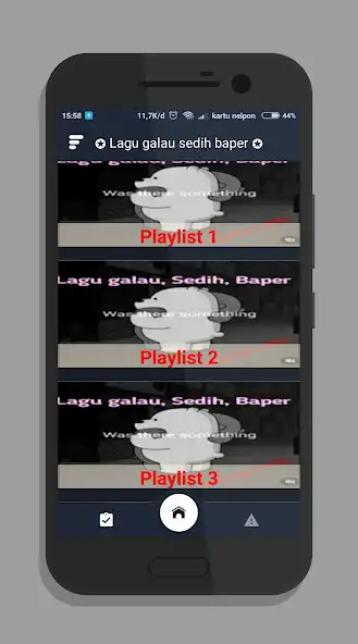 Play Lagu galau sedih baper 22  and enjoy Lagu galau sedih baper 22 with UptoPlay