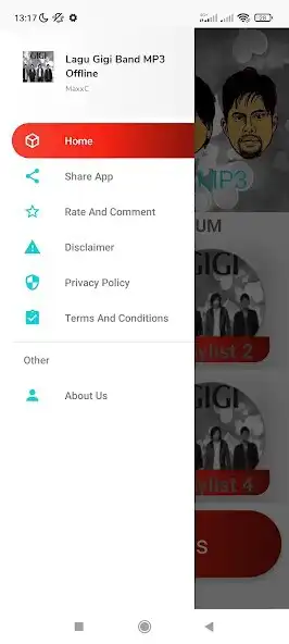 Play Lagu Gigi Band MP3 Offline  and enjoy Lagu Gigi Band MP3 Offline with UptoPlay