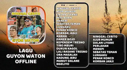 Play Lagu Guyon Waton NinggalCerito  and enjoy Lagu Guyon Waton NinggalCerito with UptoPlay