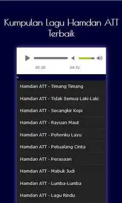 Play Lagu HAMDAN ATT Terlengkap - Mp3