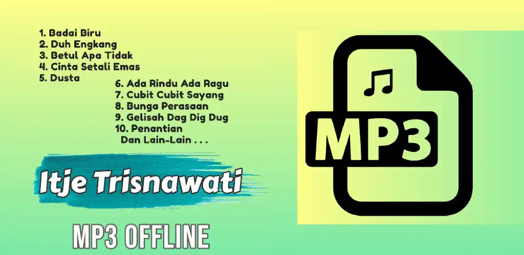 Play Lagu Itje Trisnawati Offline  and enjoy Lagu Itje Trisnawati Offline with UptoPlay