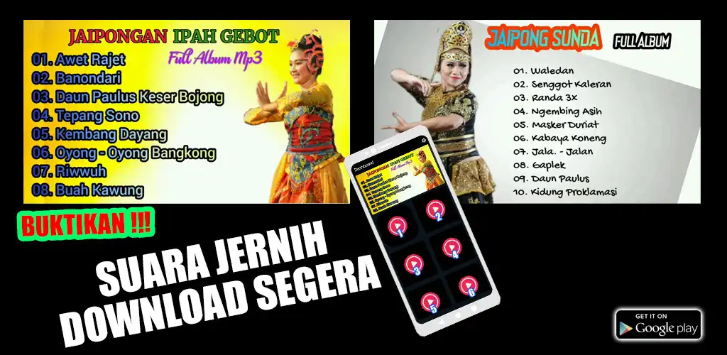 Play Lagu Jaipong Offline 2023 as an online game Lagu Jaipong Offline 2023 with UptoPlay