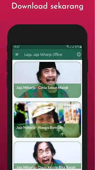 Play Lagu Jaja Miharja Offline  and enjoy Lagu Jaja Miharja Offline with UptoPlay