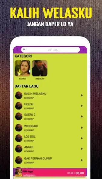 Play Lagu Kalih Welasku Lirik Koplo  and enjoy Lagu Kalih Welasku Lirik Koplo with UptoPlay