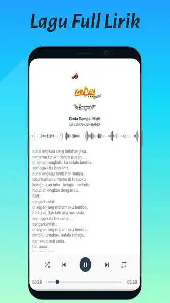 Play Lagu Kangen Band Full Lirik as an online game Lagu Kangen Band Full Lirik with UptoPlay