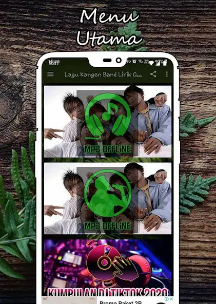 Play Lagu kangen Band Lirik Offline as an online game Lagu kangen Band Lirik Offline with UptoPlay