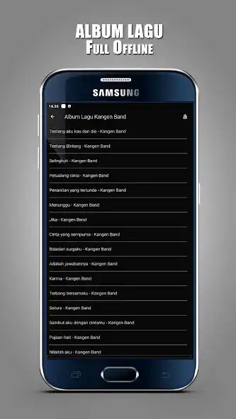 Play Lagu Kangen Band Offline as an online game Lagu Kangen Band Offline with UptoPlay