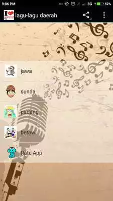 Play lagu-lagu daerah