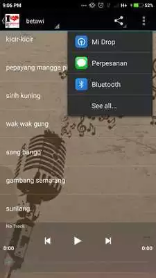 Play lagu-lagu daerah