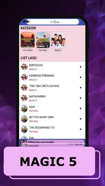 Play Lagu Magic 5 Offline Lirik  and enjoy Lagu Magic 5 Offline Lirik with UptoPlay