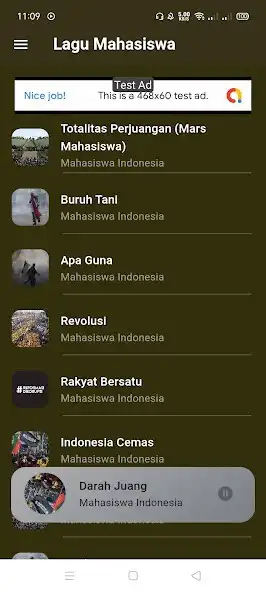 Play Lagu Mahasiswa  and enjoy Lagu Mahasiswa with UptoPlay