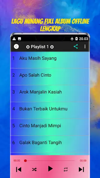 Play Lagu Minang Full Album Offline  and enjoy Lagu Minang Full Album Offline with UptoPlay