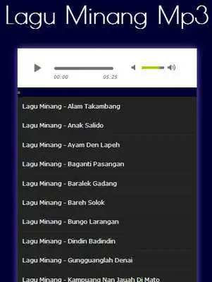 Play Lagu Minang Populer Mp3 Play Lagu Minang Populer Mp3