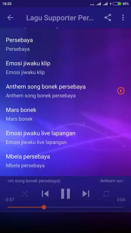 Play Lagu Persebaya Lengkap 2018 Offline