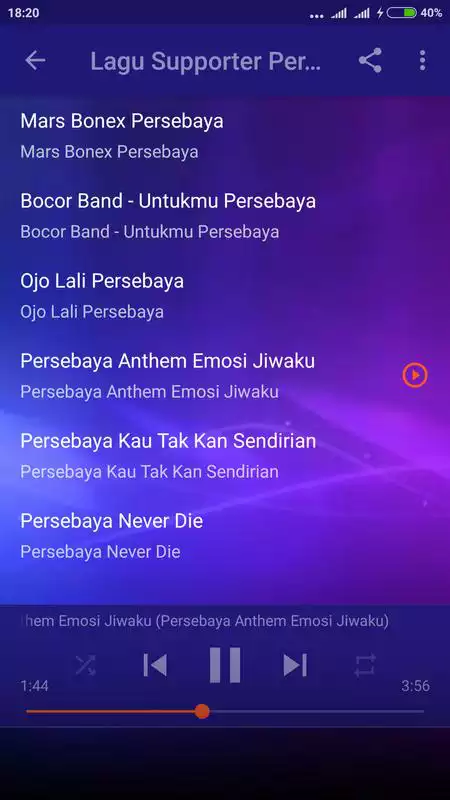 Play Lagu Persebaya Lengkap 2018 Offline