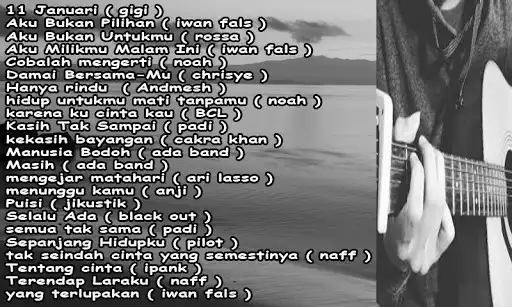 Play Lagu POP ( Akustik Version ) OFFLINE  and enjoy Lagu POP ( Akustik Version ) OFFLINE with UptoPlay