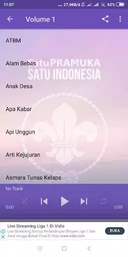 Play Lagu Pramuka Lengkap
