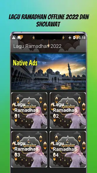 Play Lagu Ramadhan 2022 Offline as an online game Lagu Ramadhan 2022 Offline with UptoPlay