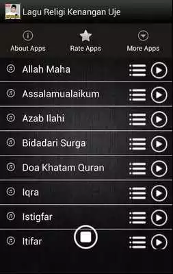 Play Lagu Religi Kenangan Uje
