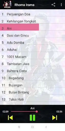 Play Lagu Rhoma Irama Populer Offline++ as an online game Lagu Rhoma Irama Populer Offline++ with UptoPlay