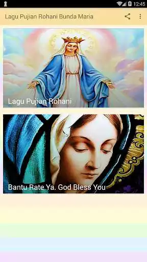 Play APK Lagu Rohani Bunda Maria Pujian Terlengkap Offline  and enjoy Lagu Rohani Bunda Maria Pujian Terlengkap Offline using Ap