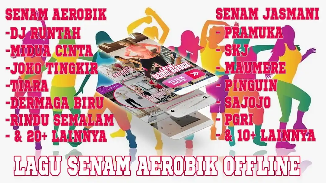 Play Lagu Senam Aerobik Offline as an online game Lagu Senam Aerobik Offline with UptoPlay