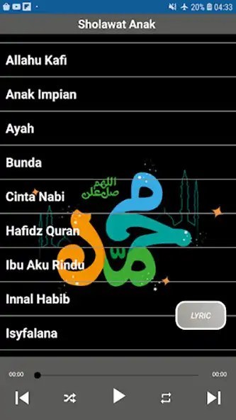 Play Lagu Sholawat Anak Offline as an online game Lagu Sholawat Anak Offline with UptoPlay