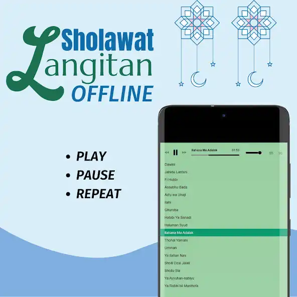 Play Lagu Sholawat Langitan Offline as an online game Lagu Sholawat Langitan Offline with UptoPlay