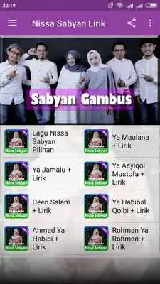 Play Lagu Sholawat Nissa Sabyan + Lirik