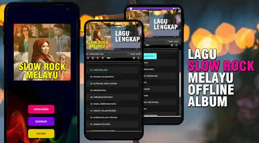 Play Lagu Slow Rock Melayu Album  and enjoy Lagu Slow Rock Melayu Album with UptoPlay