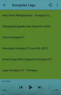 Play Lagu Sriwijaya FC