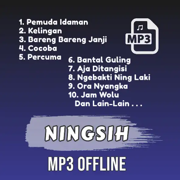 Play Lagu Tarling Ningsih Offline as an online game Lagu Tarling Ningsih Offline with UptoPlay