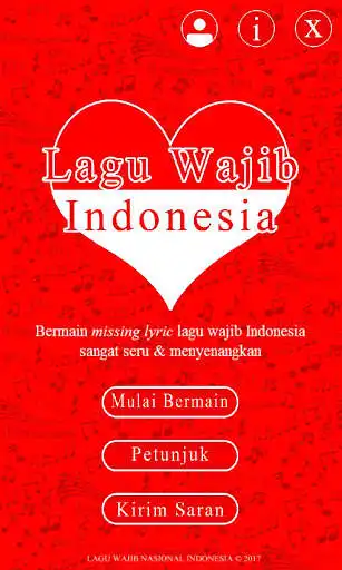 Play LAGU WAJIB INDONESIA as an online game online LAGU WAJIB INDONESIA with UptoPlay com.baksodroid.laguwajibindonesia.kumpulanlaguwajibindonesia.lagulaguwajibindonesia Play LAGU WAJIB INDONESIA as an online game LAGU WAJIB INDONESIA with UptoPlay
