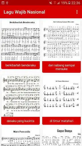 Play Lagu Wajib Nasional dengan not balok dan not angka as an online game Lagu Wajib Nasional dengan not balok dan not angka with UptoPlay