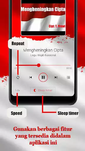 Play Lagu Wajib Nasional Lengkap Offline as an online game Lagu Wajib Nasional Lengkap Offline with UptoPlay