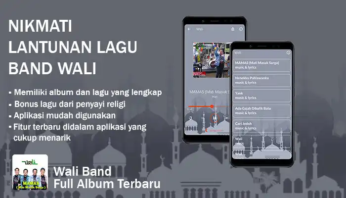 Play Lagu Wali Band Offline  and enjoy Lagu Wali Band Offline with UptoPlay