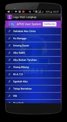 Play Lagu Wali Lengkap