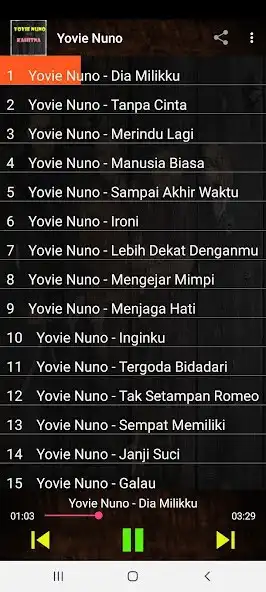 Play Lagu Yovie  Nuno Kahitna as an online game Lagu Yovie  Nuno Kahitna with UptoPlay