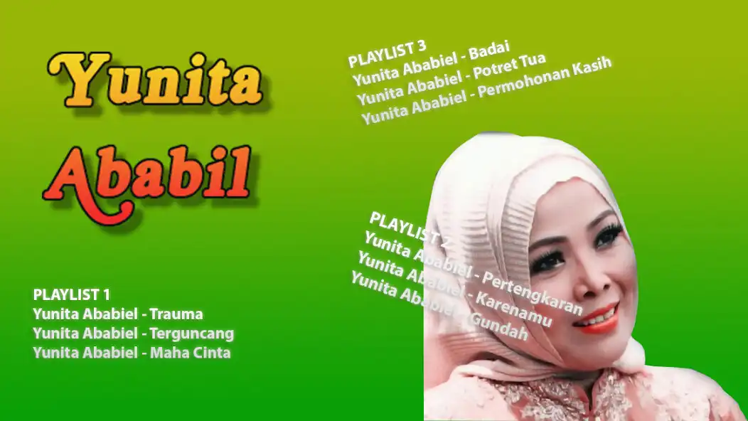 Play Lagu Yunita Ababil Offline  and enjoy Lagu Yunita Ababil Offline with UptoPlay