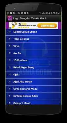 Play Lagu Zaskia Gotik Lengkap