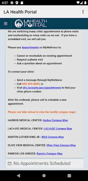 Play LA Health Portal as an online game LA Health Portal with UptoPlay